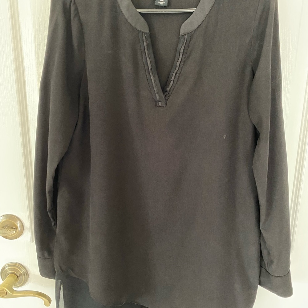 WHBM Long Sleeve Layered Tunic